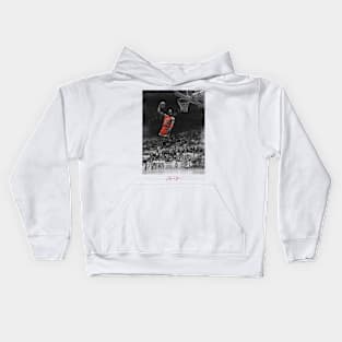 Michael Jordan goat Kids Hoodie